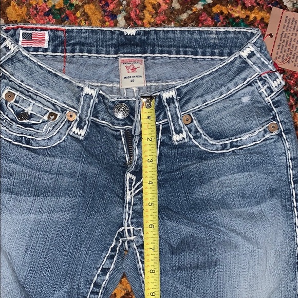 True Religion jeans size 25 style "Julie" NWT - Picture 10 of 11